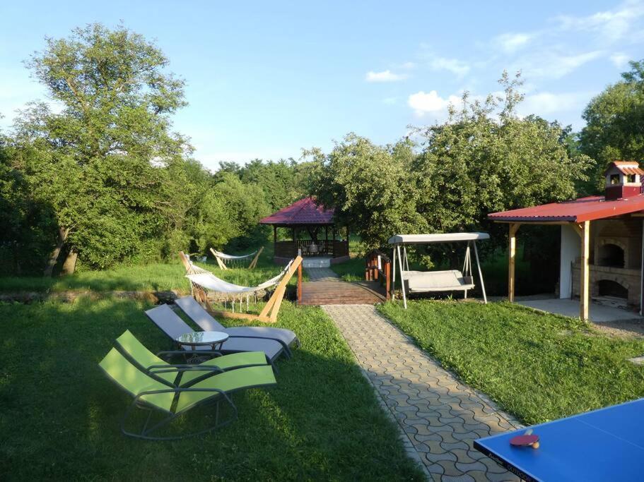 Horace Guesthouse Pool & Hot Tub & Bikes & River Dejani ภายนอก รูปภาพ